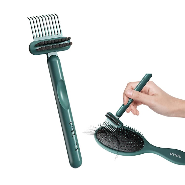 RHOS 2-in-1 Hair Brush Cleaner