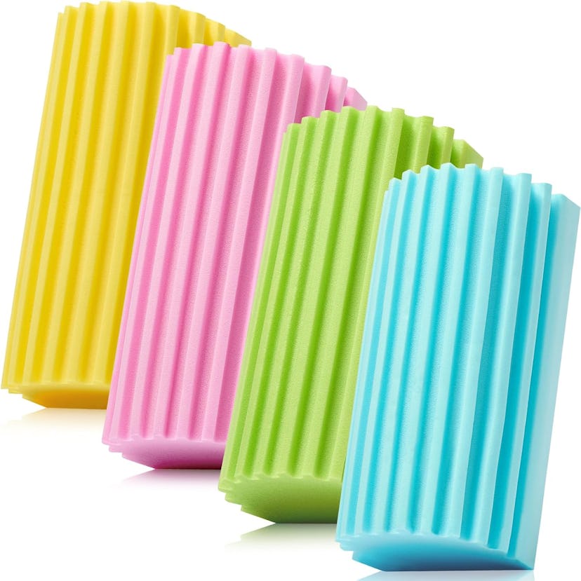 MR. SCRUB Damp Dusting Sponges (4-Pack)