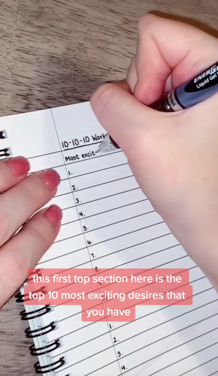 How to try the 10/10/10 manifestation method.