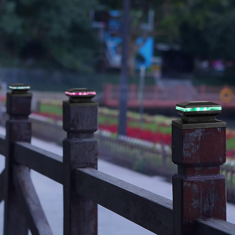 MAGGIFT Solar Post Lights (6-Pack)