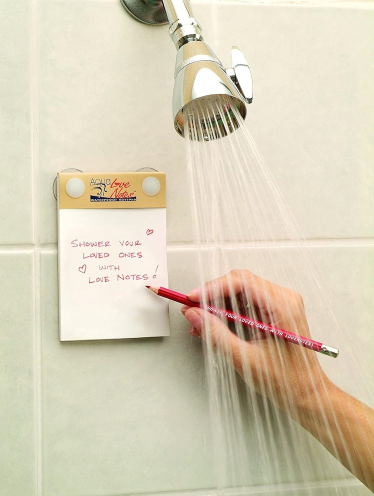 Aqua Love Notes Waterproof Notepad