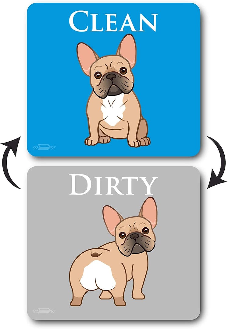 Brothers Bench Dog Dishwasher Magnet