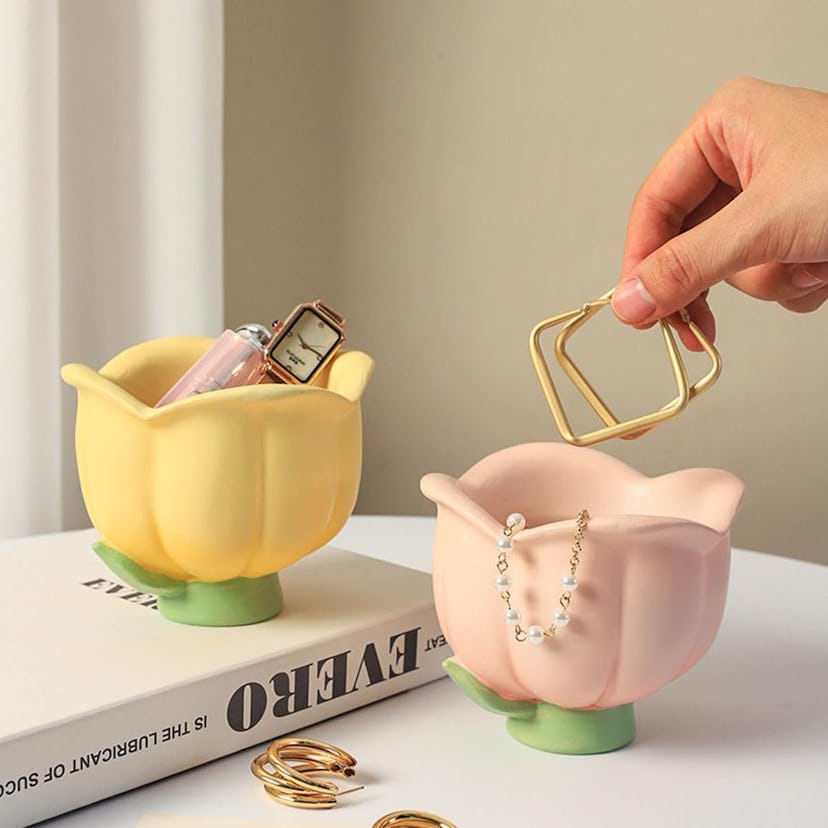 JARPSIRY Cute Jewelry Dish Tray
