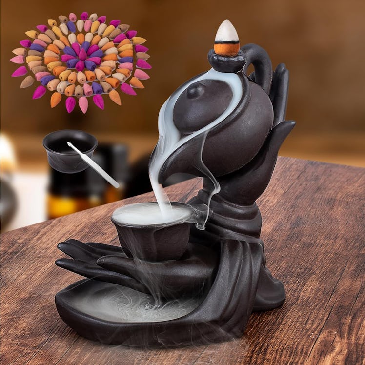 WONXISYO Waterfall Incense Burner 