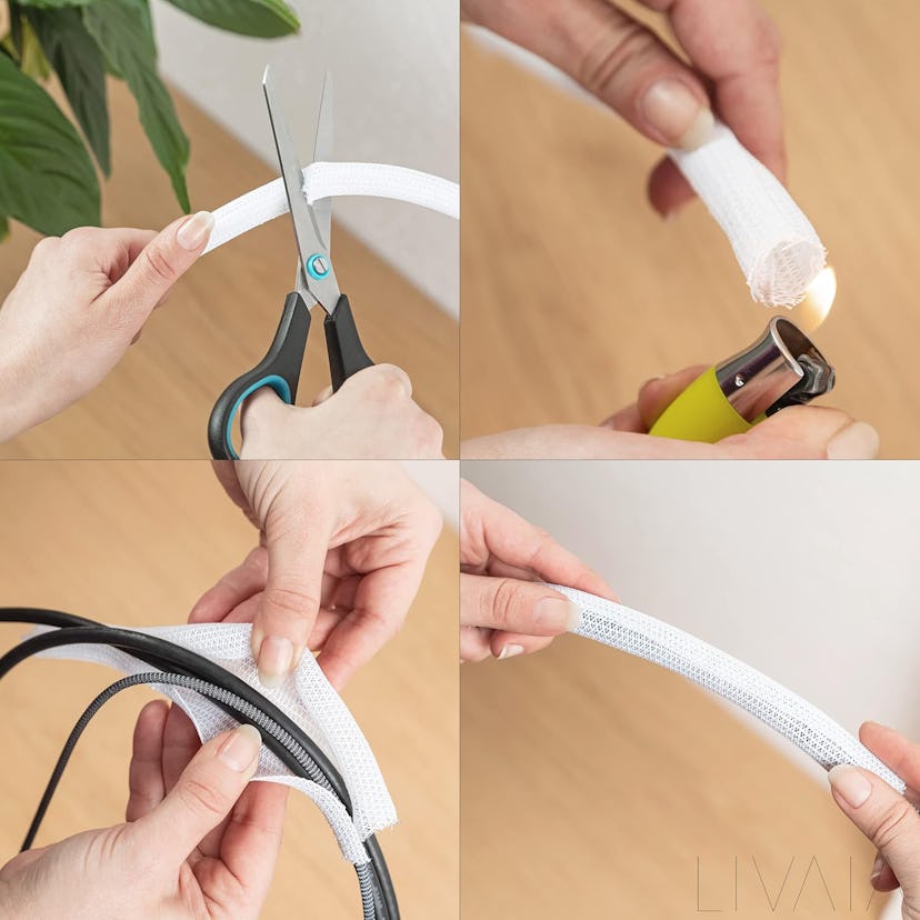 LIVAIA Self-Closing Cable Sleeve