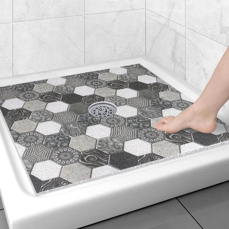 ZOESOE Square Shower Mat 