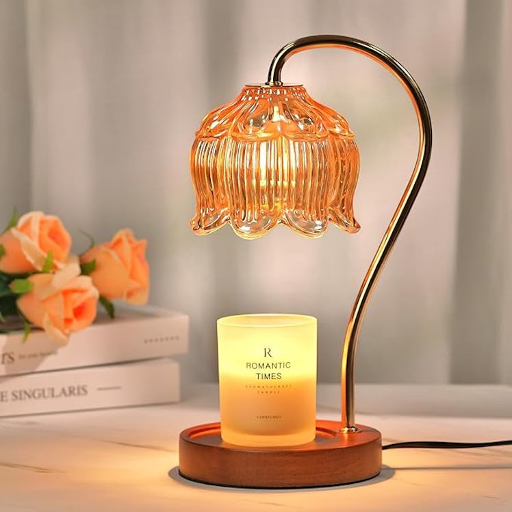 Funistree Dimmable Flower Candle Warmer Lamp