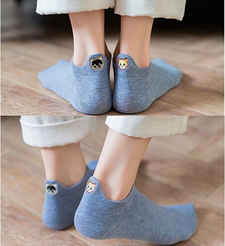 HappySole Cat Socks (4-Pack)