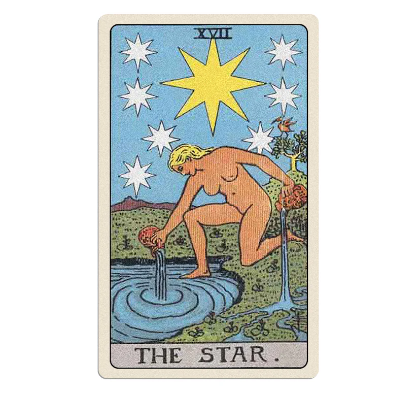 The Star tarot card