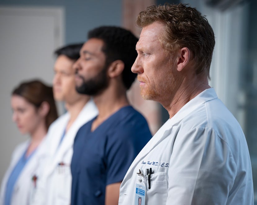 Jules, Blue, Winston, and Owen on Grey's Anatomy. Photo via ABC
