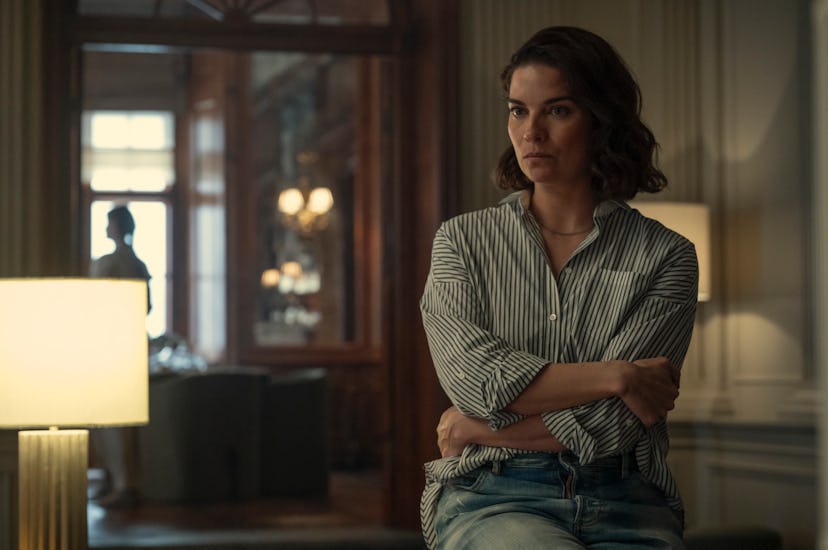 Annie Murphy on Nine Perfect Strangers. Photo via Hulu