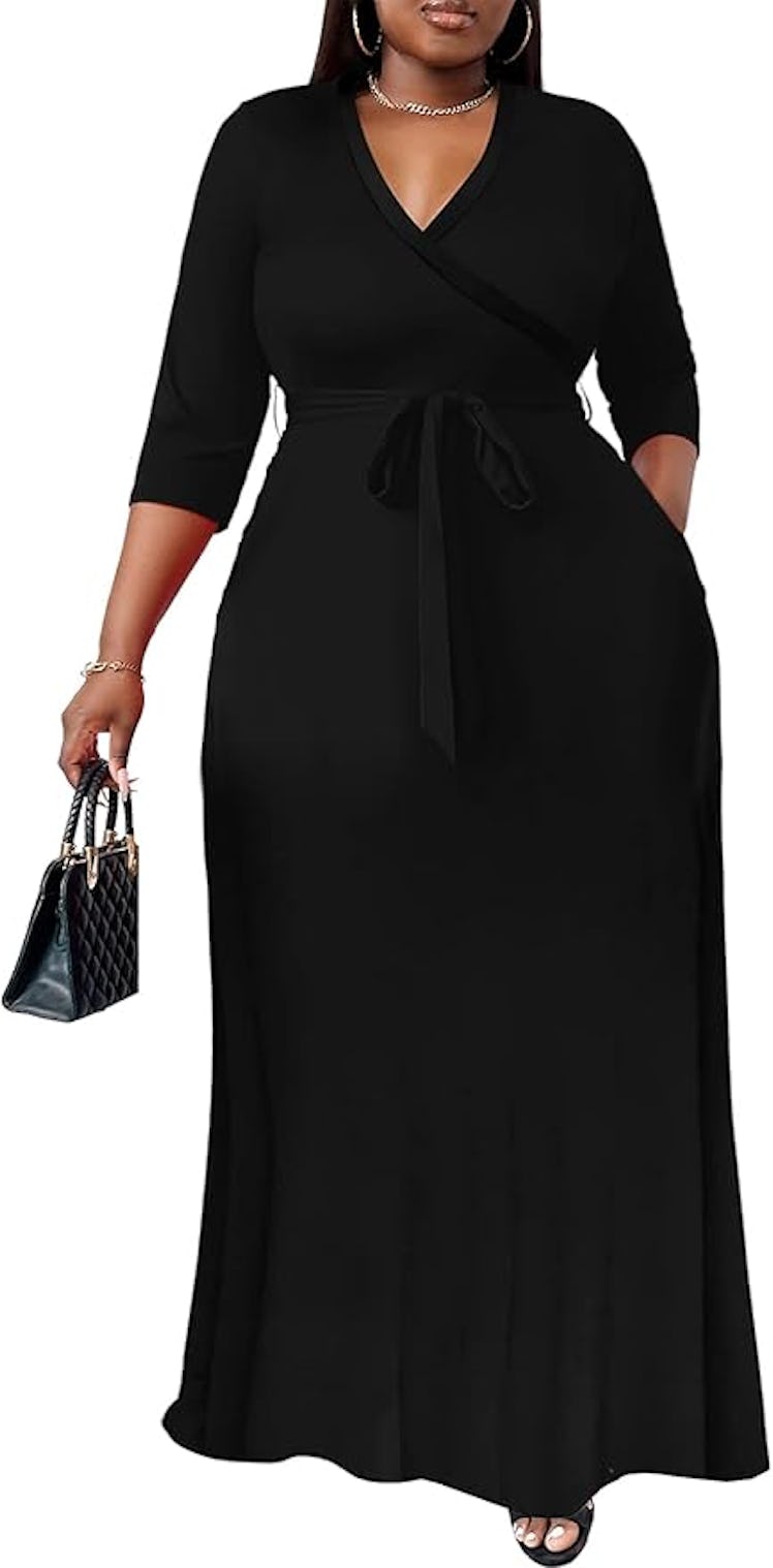 Nmoder Tie Maxi Dress