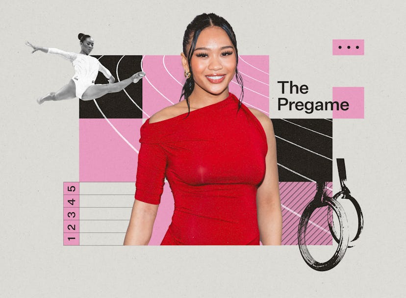 Suni Lee talks about how she gets ready for a gymnastics meet.