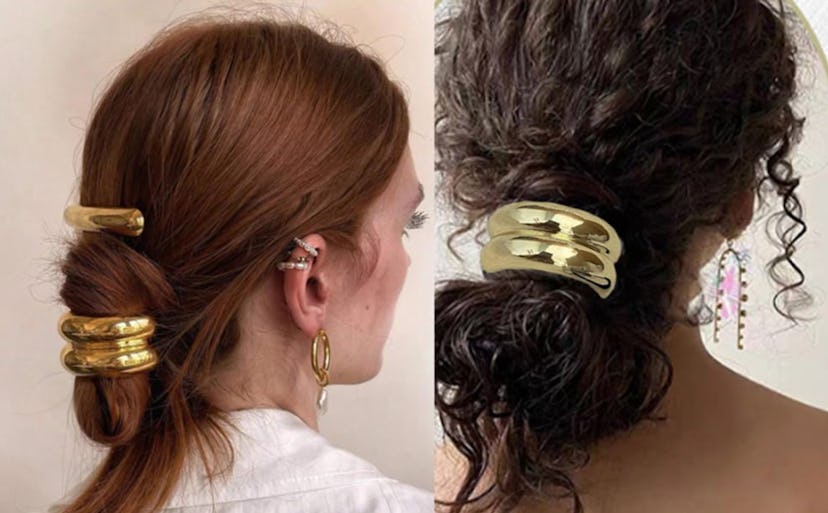 GSHLGAO Metal Hair Ties (4-Pack)