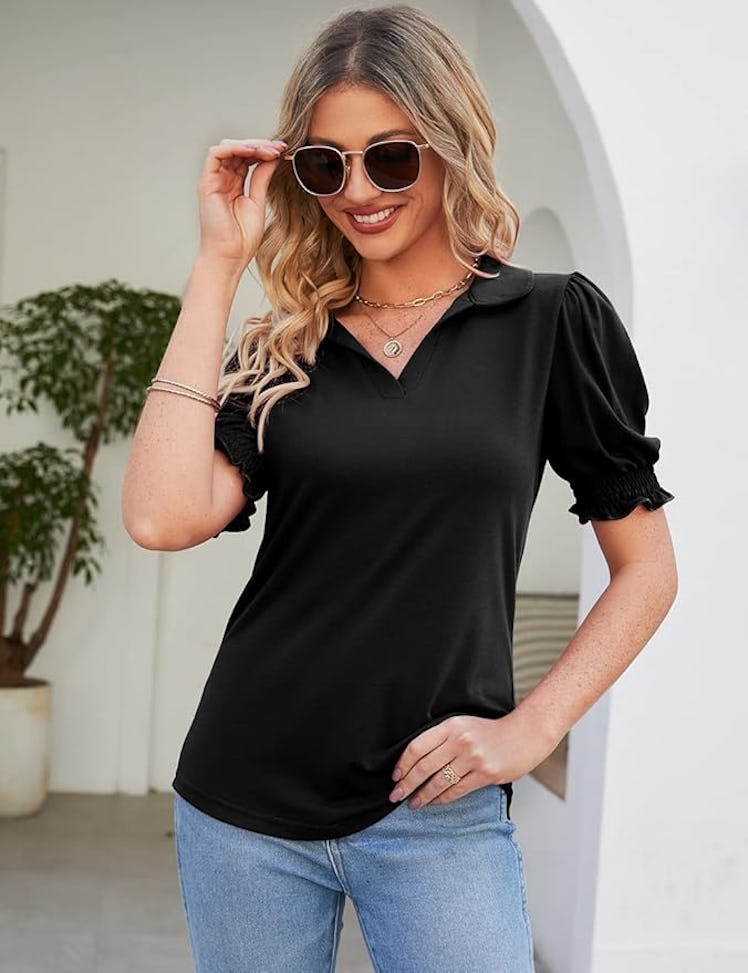 Micoson Puff Sleeve Top