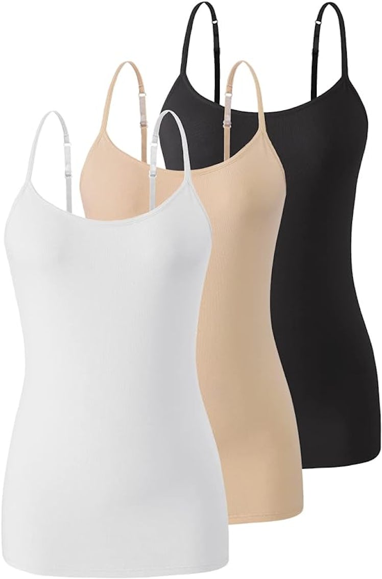 Air Curvey Camisole With Shelf Bra (3-Pack)