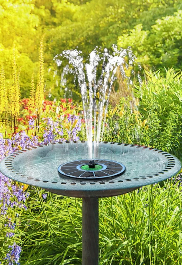 Yzert Solar Bird Bath Fountain