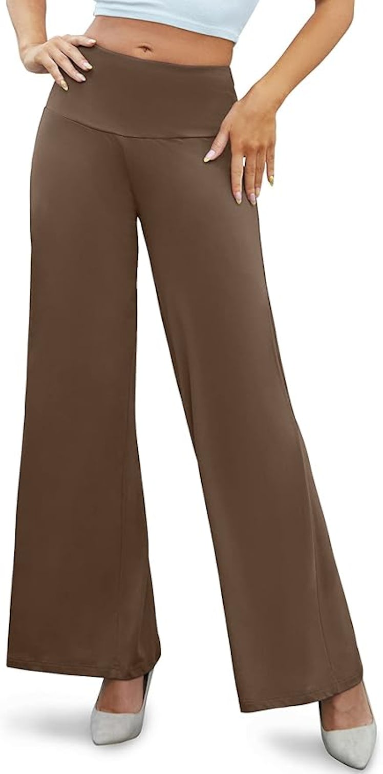Arolina Stretchy Wide Leg Pants