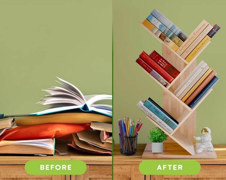 Prosumers Choice Wooden Bookshelf Tree