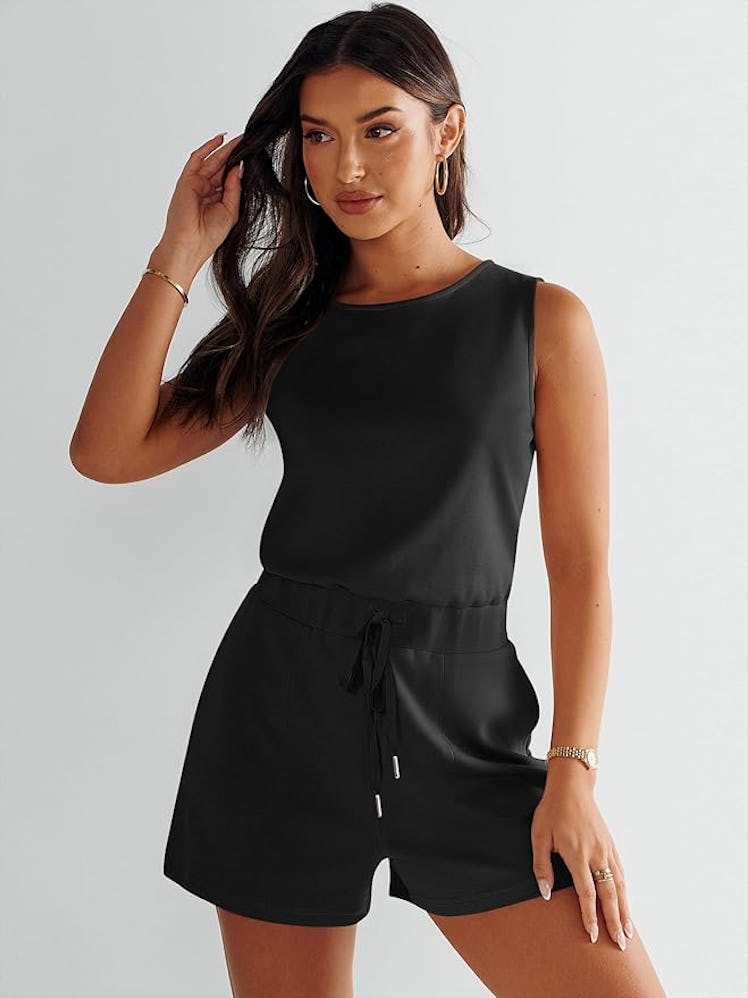 ANRABESS Sleeveless Romper