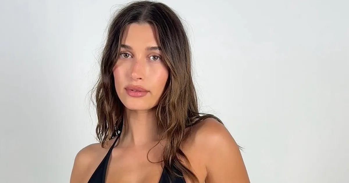 Hailey Bieber's Upcycled Watch Dress Debuted On The Marine Serre Fall 2025 Runway Hailey Bieber's Upcycled Watch Dress Debuted On The Marine Serre Fall 2025 Runway