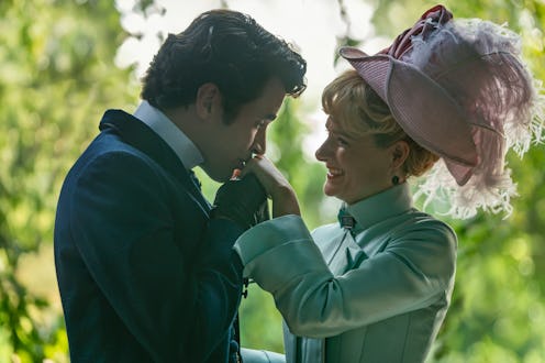 Larry and Marian on The Gilded Age. Photo via HBO