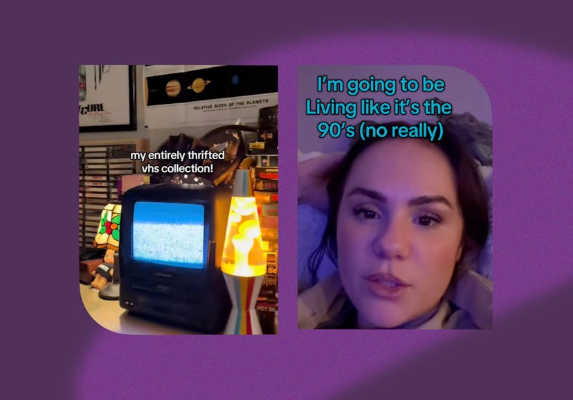 Living like it's the '90s could help you de-stress.