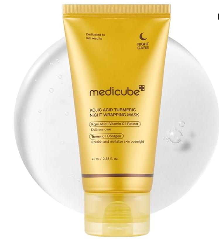 medicube Kojic Acid Turmeric Overnight Peel Off Mask