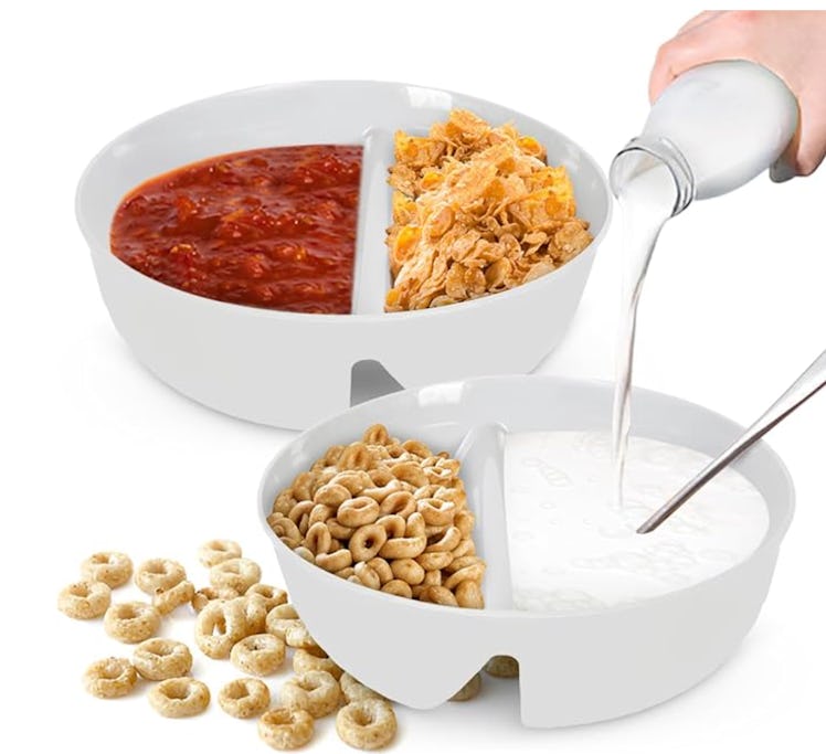 Just Solutions Anti-Soggy Cereal Bowl (2-Pack)