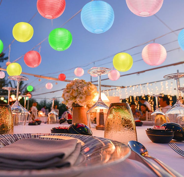 KNONEW Paper Lantern String Lights 