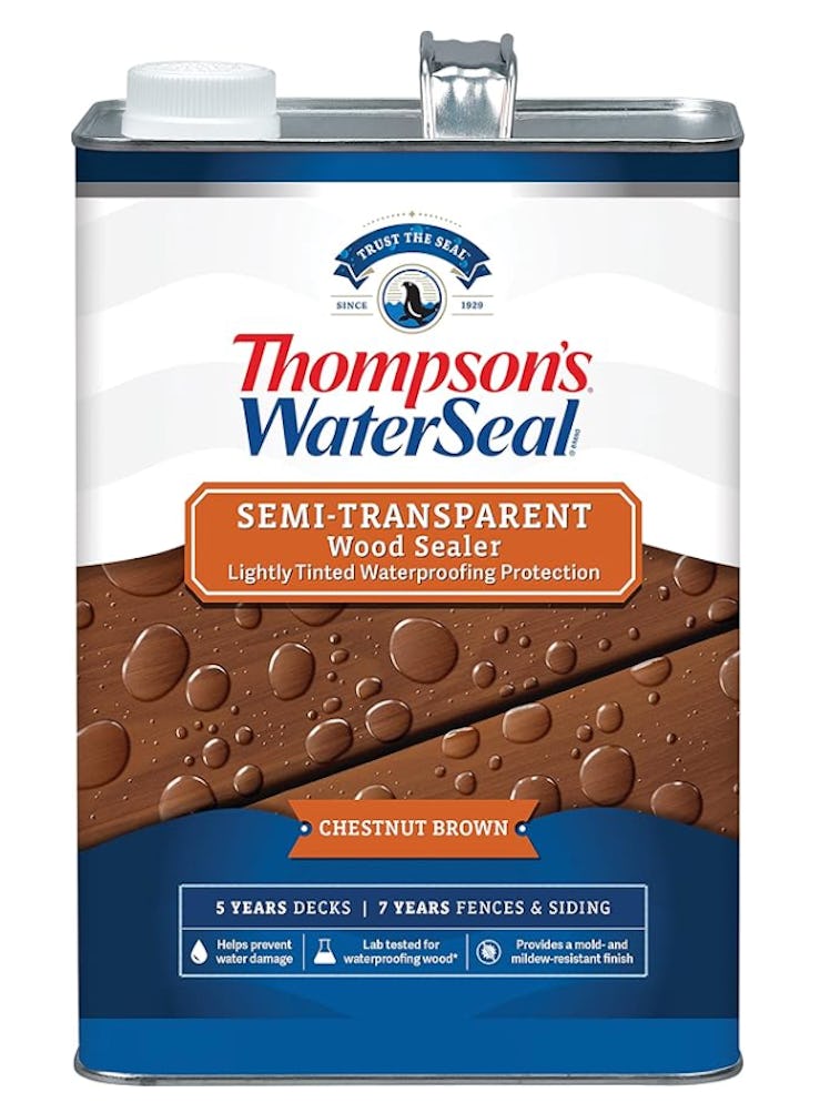 Thompson’s WaterSeal Waterproofing Wood Stain and Sealer