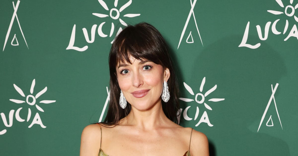 Dakota Johnson’s Floral Dress Would Look Perfect on a '90s Rom-Com Red Carpet