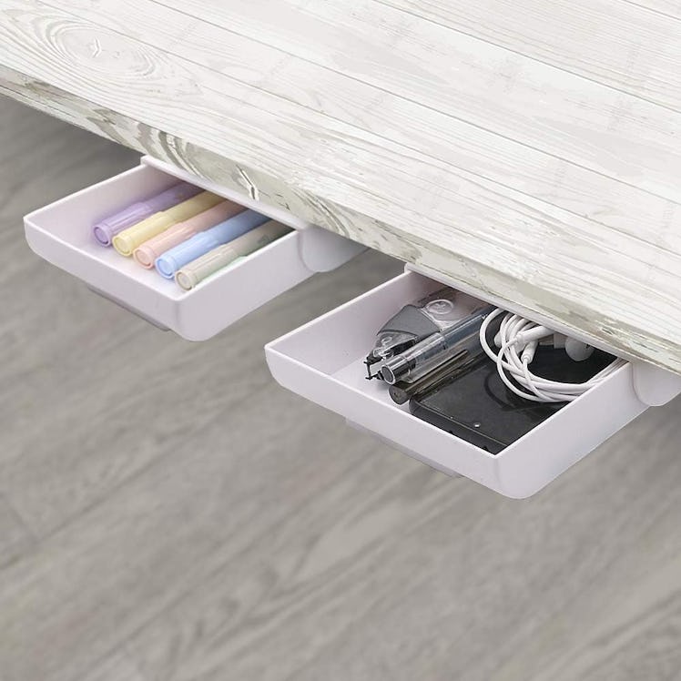 YOOUSOO Under-Desk Storage Drawers (2-Pack)