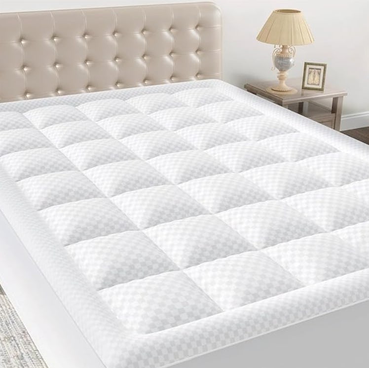 OLANLY Quilted Fitted Mattress Pad