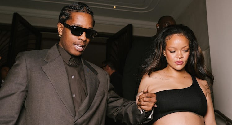 Rihanna and A$AP Rocky in Cannes, May 20, 2025.