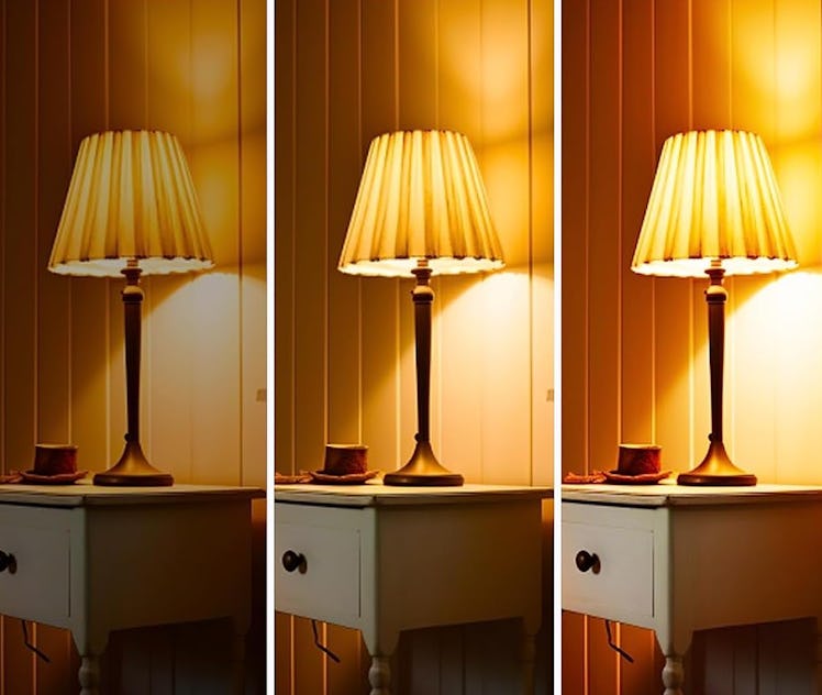 L LOHAS Dimmable Amber LED Light Bulbs (2-Pack)