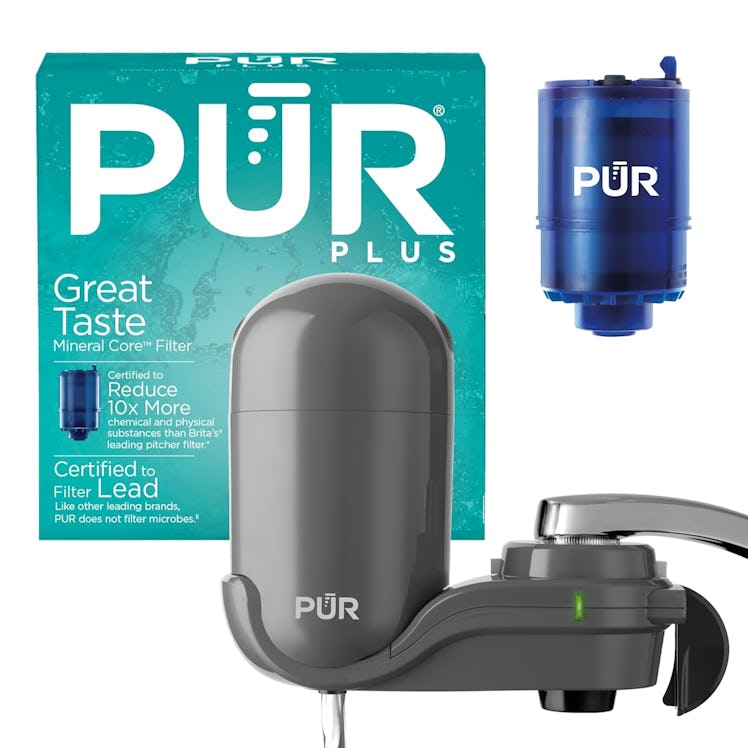 PUR PLUS Faucet-Mount Water Filter