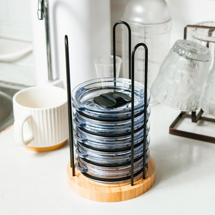 TelKeen Tumbler Lid Organizer (2-Pack)