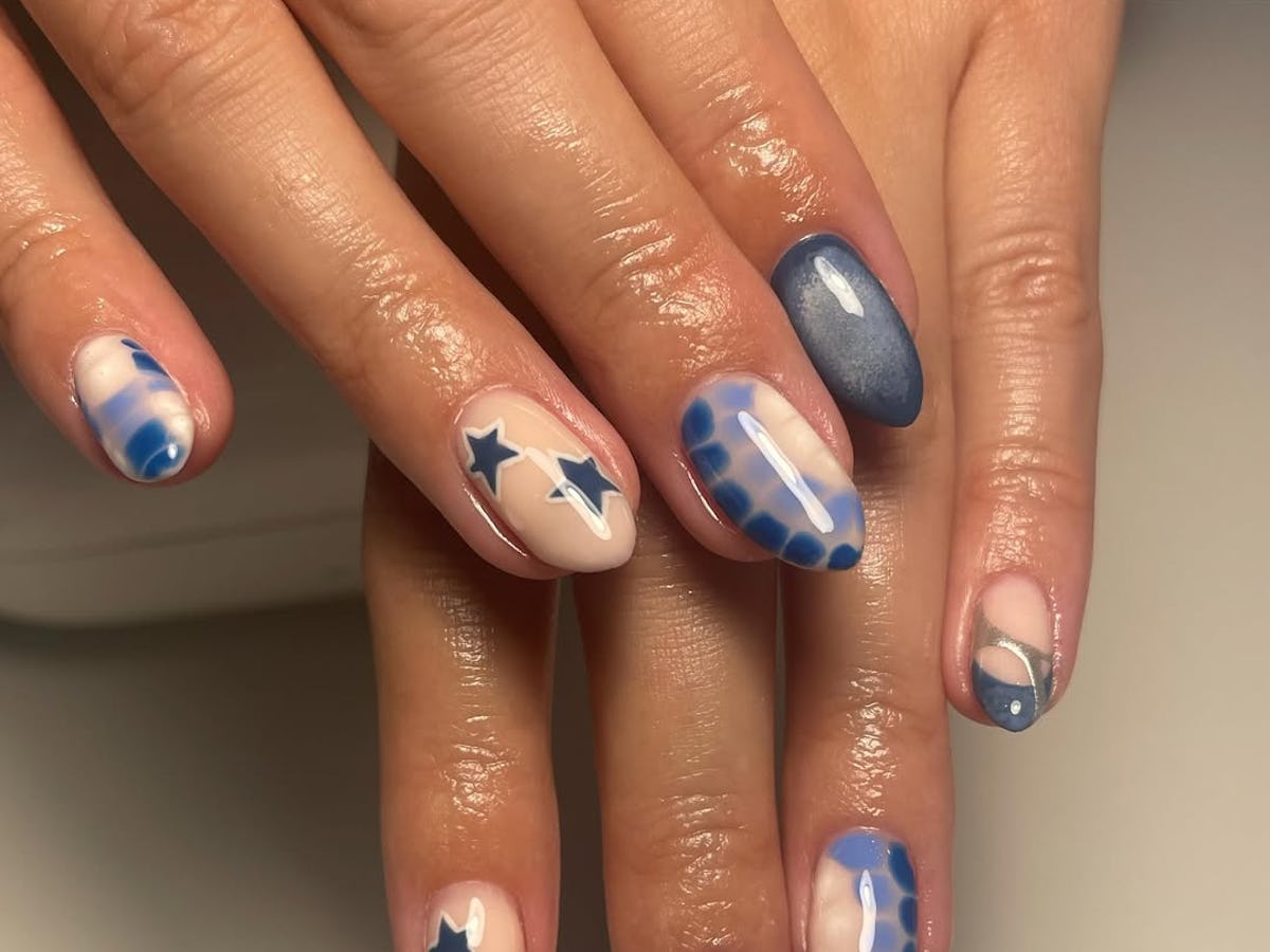 Bold Masculine 3D Nails That Rock