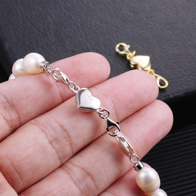 ALEXCRAFT Heart Magnetic Jewelry Clasp