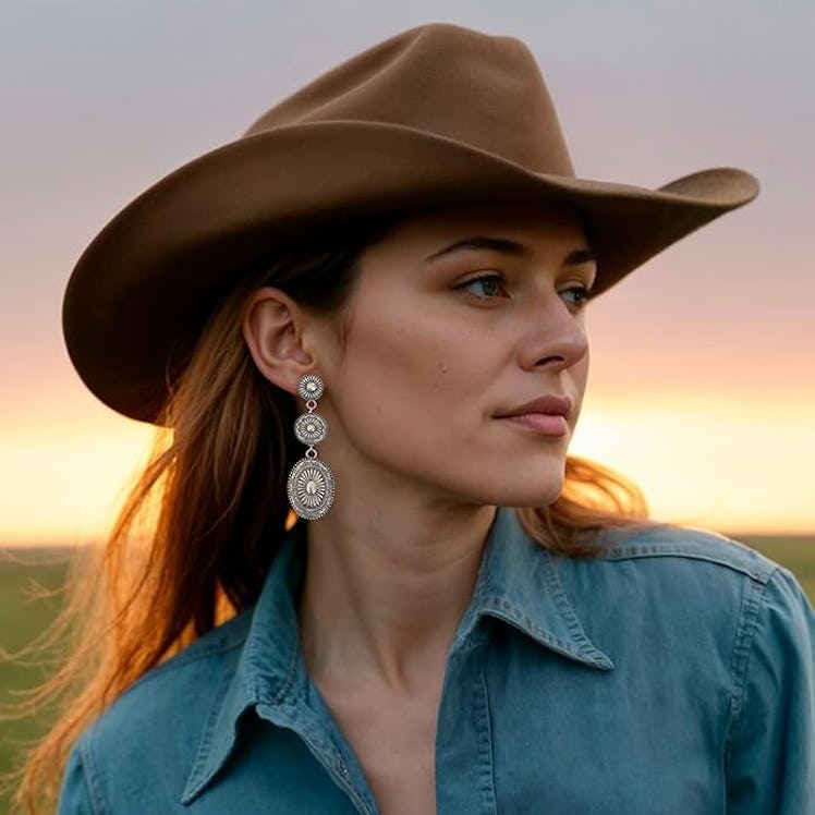 Novearring Concho Earrings
