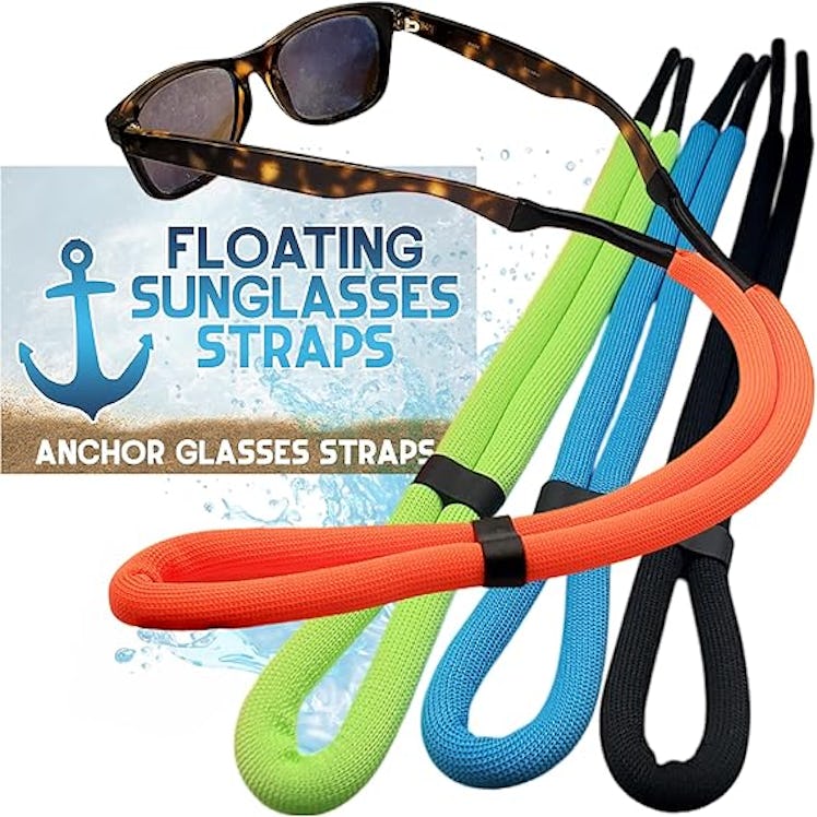 Anchor Floating Sunglasses Straps (4-Pack)