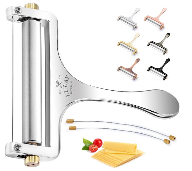 Zulay Kitchen Stainless Steel Wire Cheese Slicer
