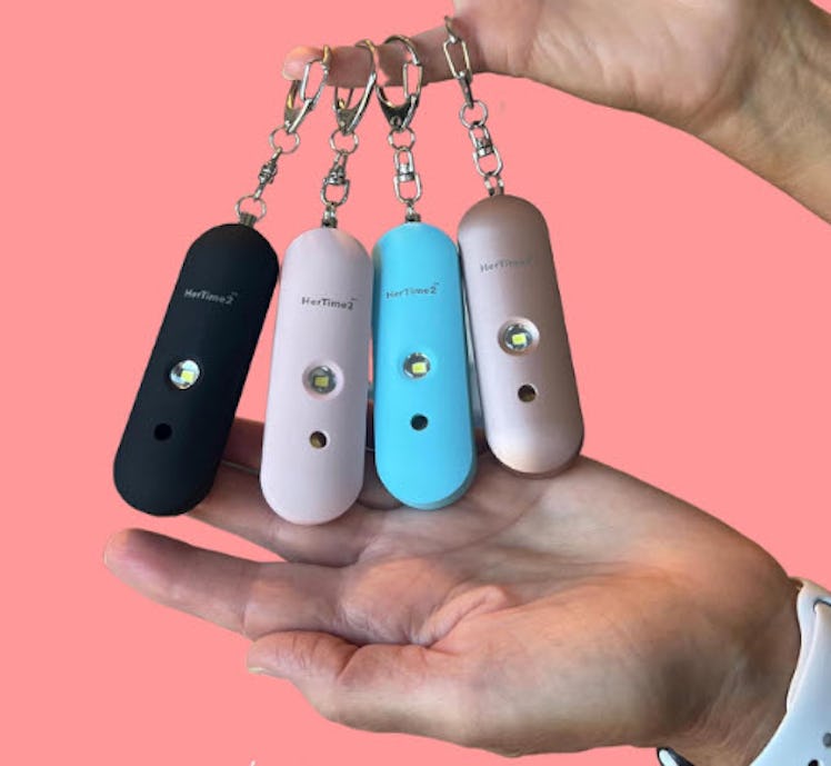 HerTime2 Personal Safety Alarm (1-Pack, Rose Gold)