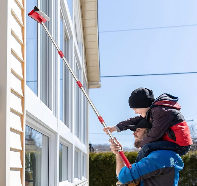 DSV Standard 2-in-1 Extendable Window Squeegee