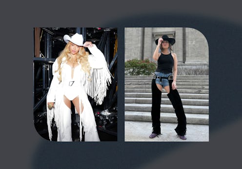 I tried Beyoncé's favorite risque trend, assless chaps, at the Cowboy Carter concert.