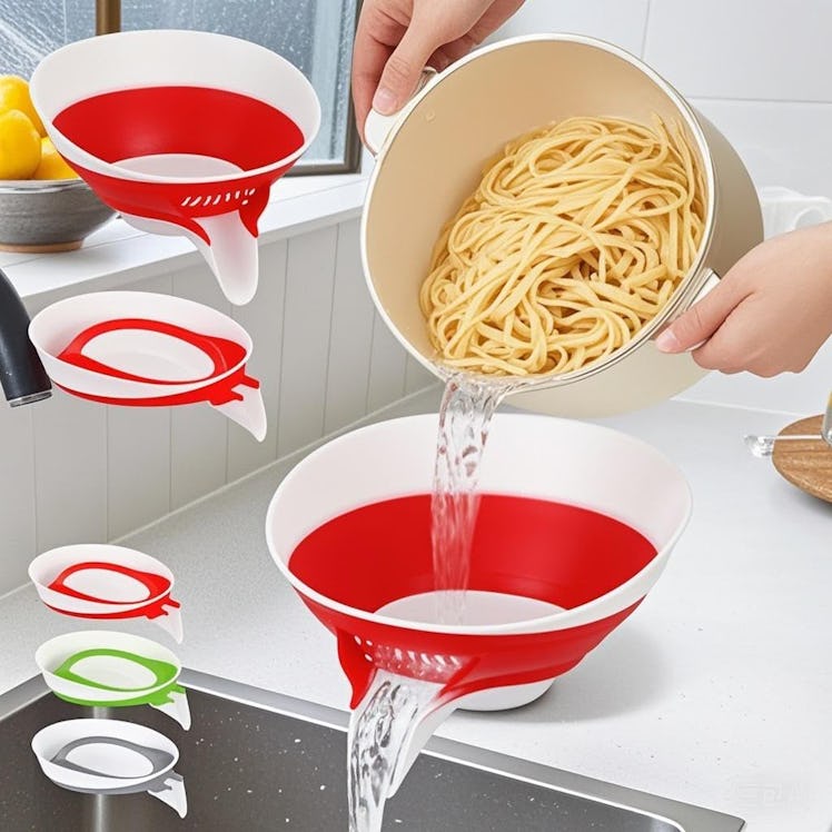 AvoDov Multifunctional Drain Basket with Spout