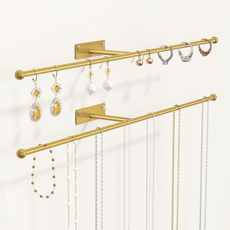 Josmimic Wall Hanging Jewelry Organizer (2-Pack)