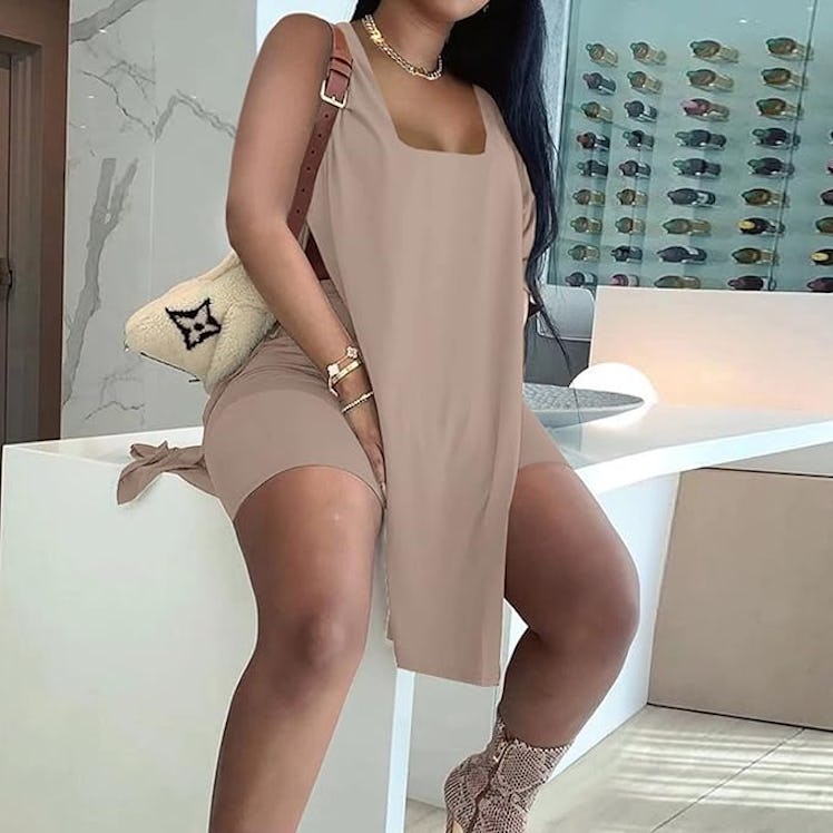 AXOSY 2-Piece Tunic Shorts