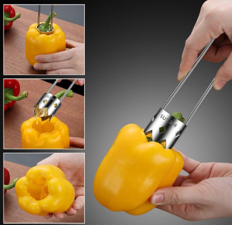 AOEMSMEISN Bell Pepper Seed Corer